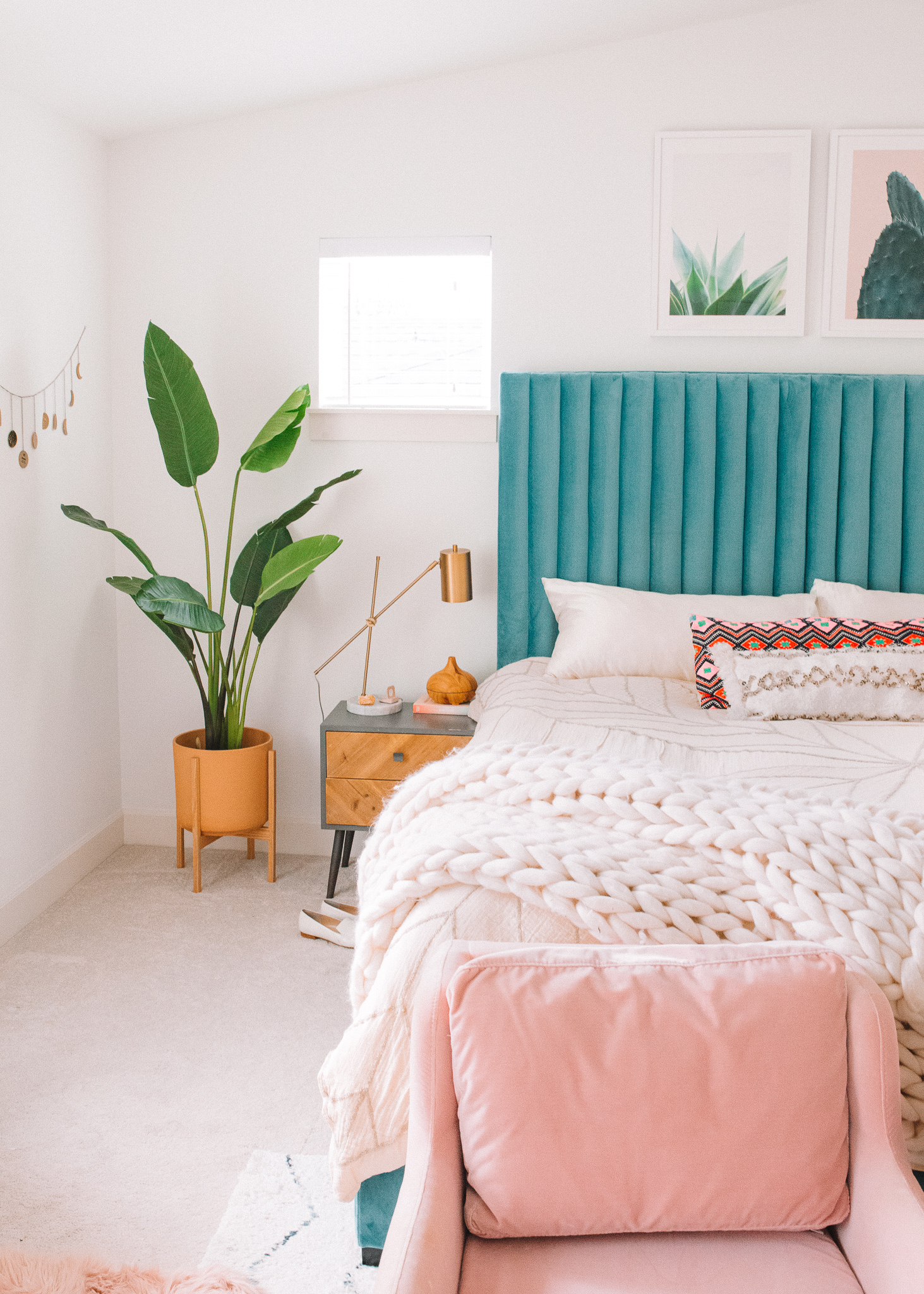 Modern Bohemian Bedroom Update | Gypsy Tan