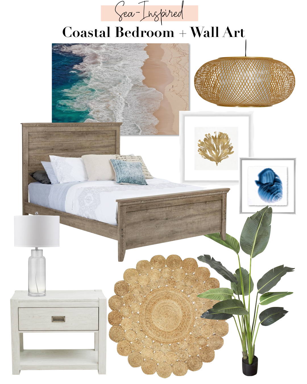 Coastal Bedroom Wall Art With Walmart Gypsy Tan